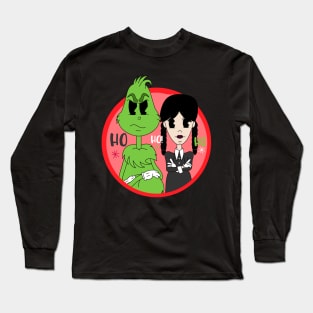 Wednesday X-mas Ho Ho Ho Long Sleeve T-Shirt